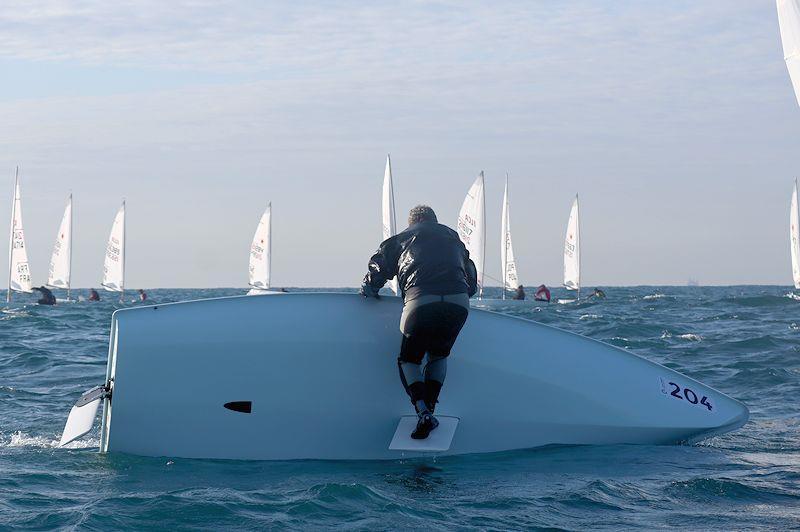 ILCA Masters Worlds in Barcelona photo copyright Jon Emmett taken at Barcelona International Sailing Center and featuring the ILCA 7 class