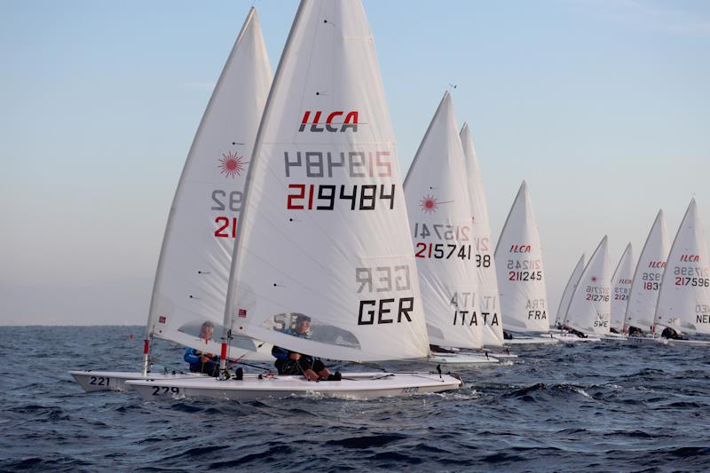 ILCA Masters Worlds in Barcelona photo copyright Jon Emmett taken at Barcelona International Sailing Center and featuring the ILCA 7 class