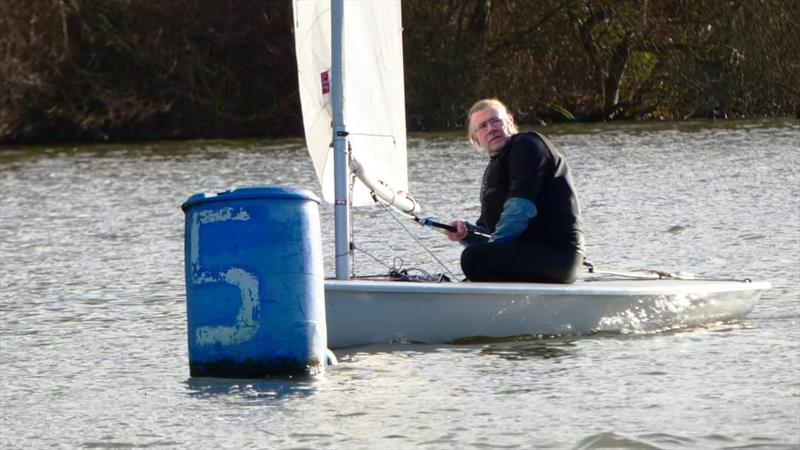 Fishers Green Icicle Race 2022 photo copyright Kevin O'Brien & Keith Fielden  taken at Fishers Green Sailing Club and featuring the ILCA 7 class