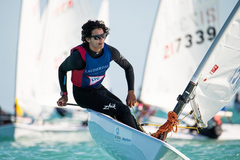 Robby Meek - 2022 West Marine US Open Sailing Series Ft. Lauderdale photo copyright US Sailing taken at  and featuring the ILCA 7 class