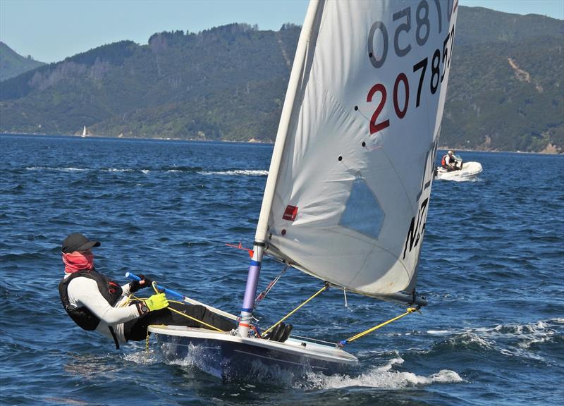 NZ ILCA National Championships - Day 3, Queen Charlotte Yacht Club, Picton photo copyright Christel Hopkins taken at Queen Charlotte Yacht Club and featuring the ILCA 7 class