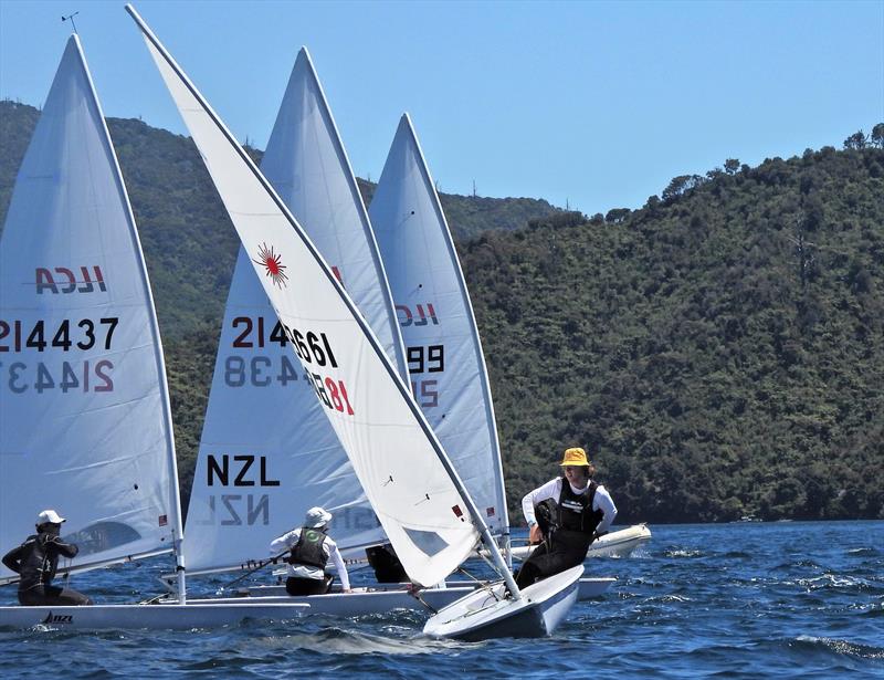 NZ ILCA National Championships - Day 3, Queen Charlotte Yacht Club, Picton photo copyright Christel Hopkins taken at Queen Charlotte Yacht Club and featuring the ILCA 7 class