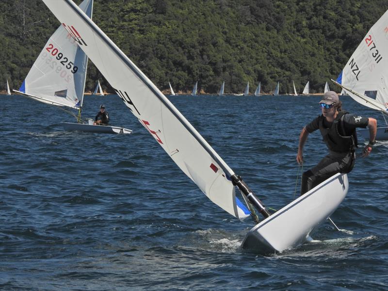 NZ ILCA National Championships - Day 3, Queen Charlotte Yacht Club, Picton photo copyright Christel Hopkins taken at Queen Charlotte Yacht Club and featuring the ILCA 7 class