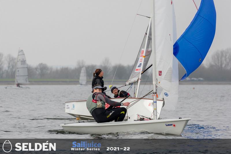 Seldén SailJuice Winter Series Oxford Blue photo copyright Tim Olin / www.olinphoto.co.uk taken at Oxford Sailing Club and featuring the ILCA 7 class