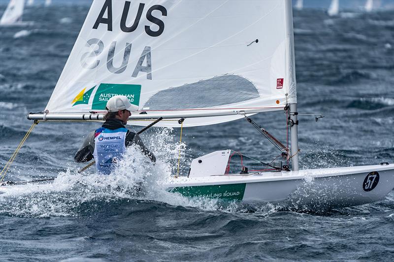 Ethan McAullay best placed Australian in the ILCA 7 - Princess Sofia Trophy - photo © Beau Outteridge