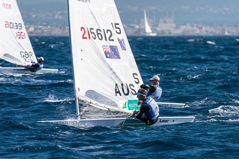 Luke Elliott (left) is eighth and Matt Wearn third - Princess Sofia Trophy - photo © Beau Outteridge