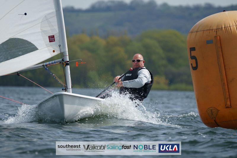 Andy Fox in the Noble Marine UKLA Masters ILCA 7 Inland Championships at Chew Valley Lake photo copyright Lotte Johnson taken at Chew Valley Lake Sailing Club and featuring the ILCA 7 class