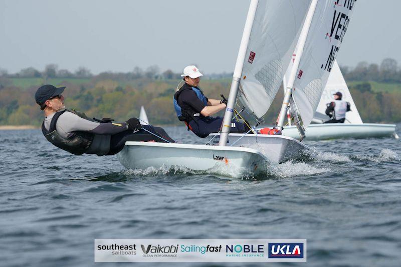 Dick Soderberg in the Noble Marine UKLA Masters ILCA 7 Inland Championships at Chew Valley Lake photo copyright Lotte Johnson taken at Chew Valley Lake Sailing Club and featuring the ILCA 7 class