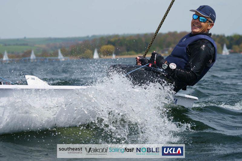 Guy Noble takes third in the Noble Marine UKLA Masters ILCA 7 Inland Championships at Chew Valley Lake photo copyright Lotte Johnson taken at Chew Valley Lake Sailing Club and featuring the ILCA 7 class