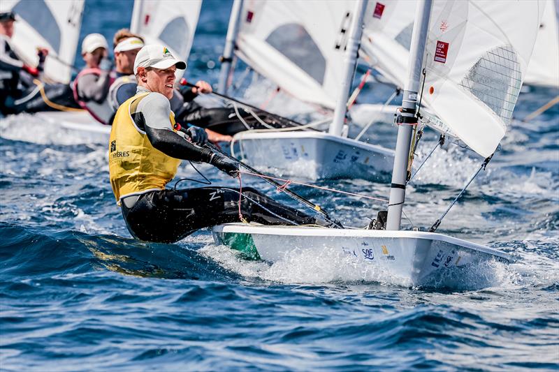 ILCA 7 - Day 3 - 53rd Semaine Olympique Francais, Hyeres photo copyright Sailing Energy / FFVOILE taken at  and featuring the ILCA 7 class