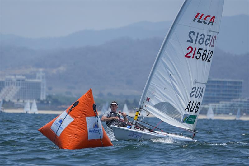 2022 ILCA 7 Men's Worlds day 1 photo copyright John Pounder / www.jldigitalmedia.net taken at Vallarta Yacht Club and featuring the ILCA 7 class