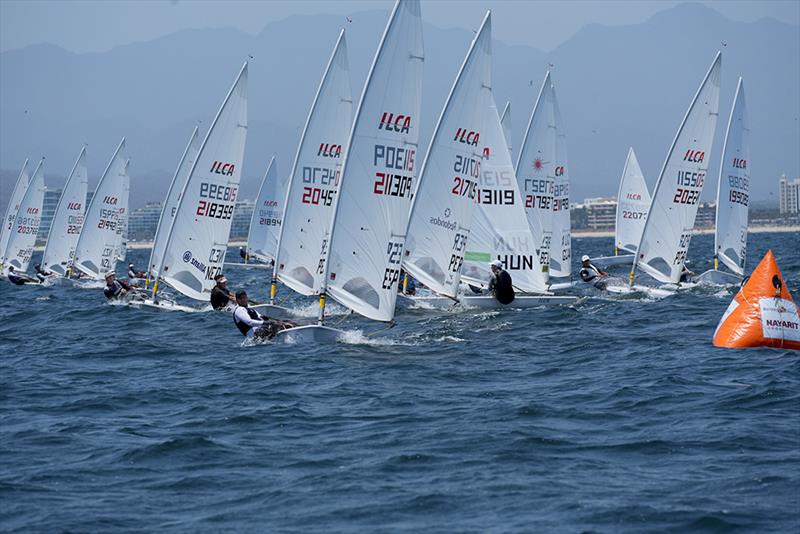 2022 ILCA 7 Men's Worlds day 1 photo copyright John Pounder / www.jldigitalmedia.net taken at Vallarta Yacht Club and featuring the ILCA 7 class