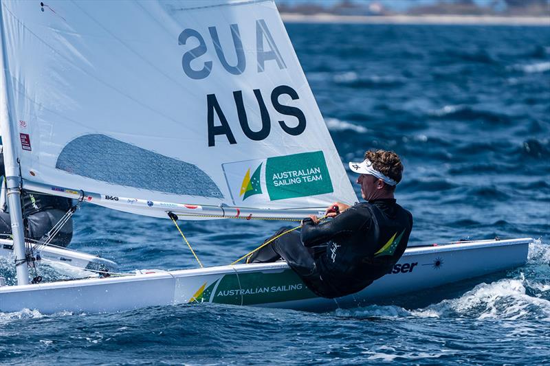 Luke Elliott (ILCA 7) competing at ILCA 7 World Championships photo copyright Beau Outteridge / Australian Sailing Team taken at Vallarta Yacht Club and featuring the ILCA 7 class