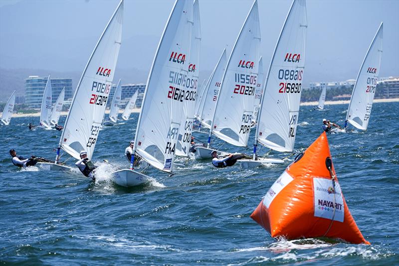 2022 ILCA 7 Men's Worlds day 2 photo copyright John Pounder / www.jldigitalmedia.net taken at Vallarta Yacht Club and featuring the ILCA 7 class