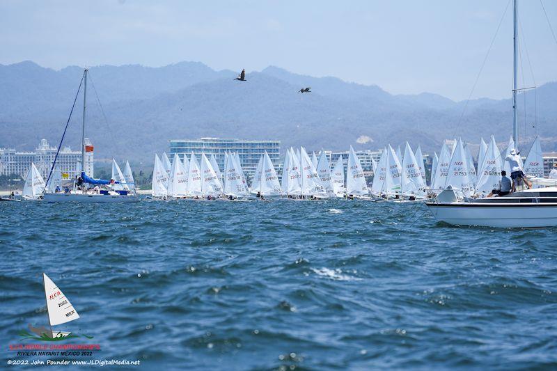 ILCA 7 Masters Worlds in Mexico opens with a practice race - photo © John Pounder / www.jldigitalmedia.net