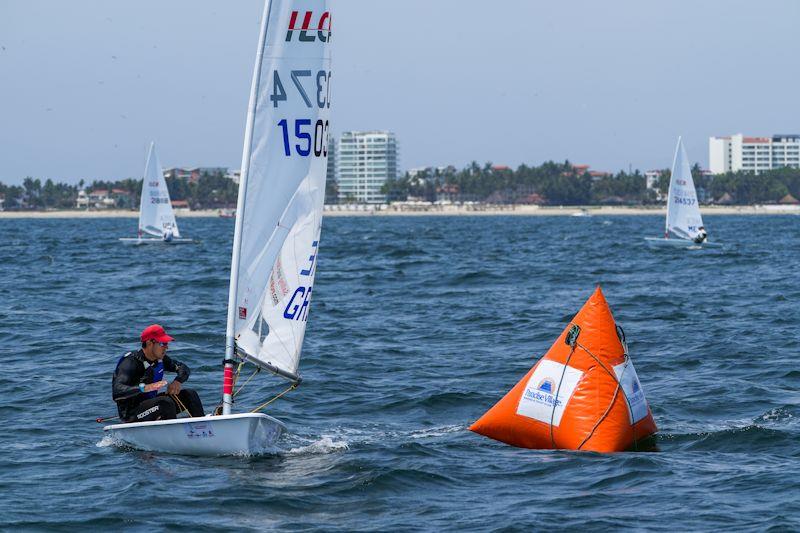 ILCA 7 Masters Worlds in Mexico day 2 photo copyright John Pounder / www.jldigitalmedia.net taken at Vallarta Yacht Club and featuring the ILCA 7 class