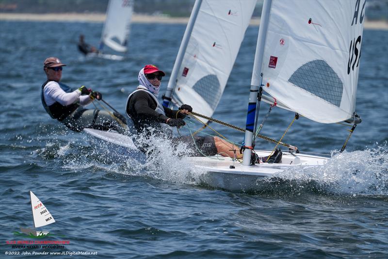 ILCA 7 Masters Worlds in Mexico day 3 photo copyright John Pounder / www.jldigitalmedia.net taken at Vallarta Yacht Club and featuring the ILCA 7 class