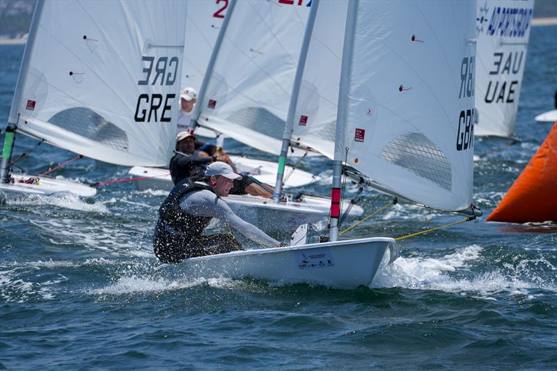 ILCA 7 Masters Worlds in Mexico day 4 photo copyright John Pounder / www.jldigitalmedia.net taken at Vallarta Yacht Club and featuring the ILCA 7 class