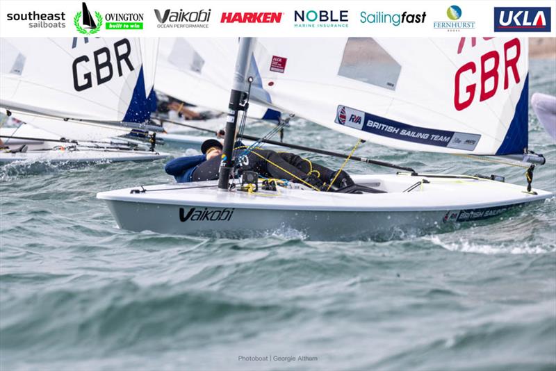 2022 ILCA Nationals at Hayling Island day 4 photo copyright Georgie Altham taken at Hayling Island Sailing Club and featuring the ILCA 7 class