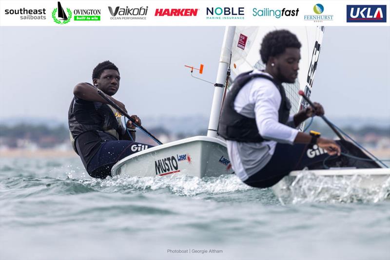 2022 ILCA Nationals at Hayling Island day 4 photo copyright Georgie Altham taken at Hayling Island Sailing Club and featuring the ILCA 7 class