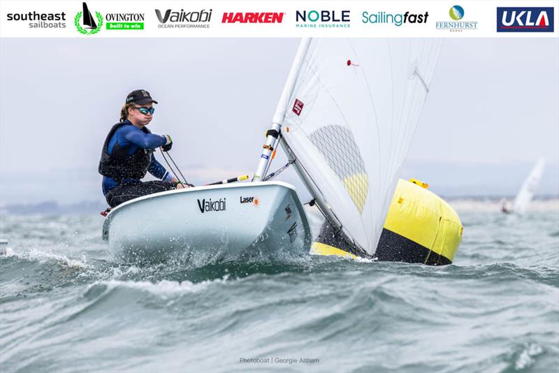 2022 ILCA Nationals at Hayling Island photo copyright Georgie Altham taken at Hayling Island Sailing Club and featuring the ILCA 7 class