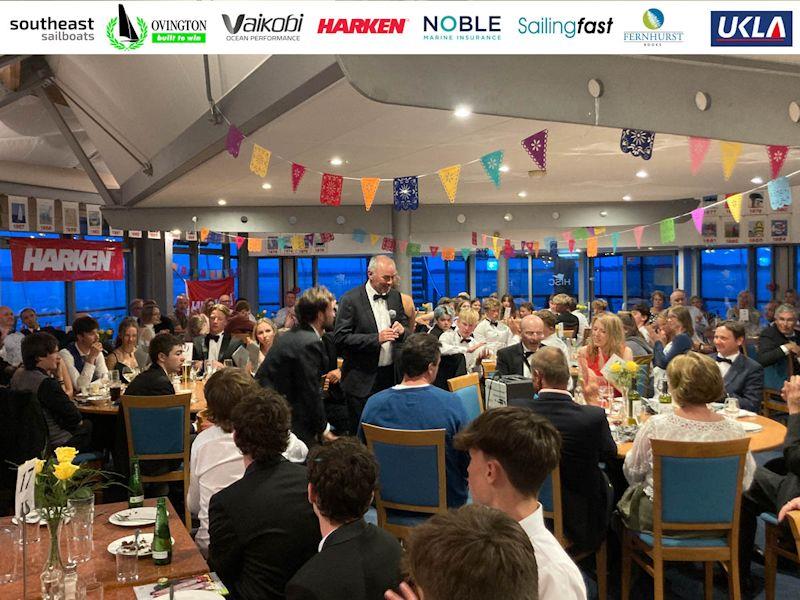 New Chairman Mark Lyttle at the Ovington Gala Dinner - 2022 ILCA Nationals at Hayling Island - photo © Georgie Altham
