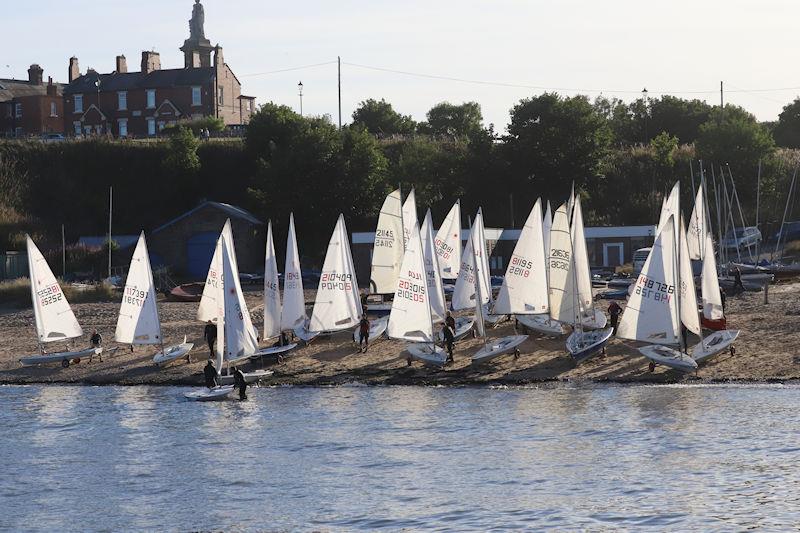 Big Laser Wednesday at Tynemouth photo copyright Vivian Branton taken at Tynemouth Sailing Club and featuring the ILCA 7 class