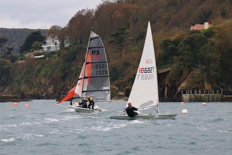 South West Water Pursuit Race at Salcombe photo copyright Lucy Burn taken at Salcombe Yacht Club and featuring the ILCA 7 class