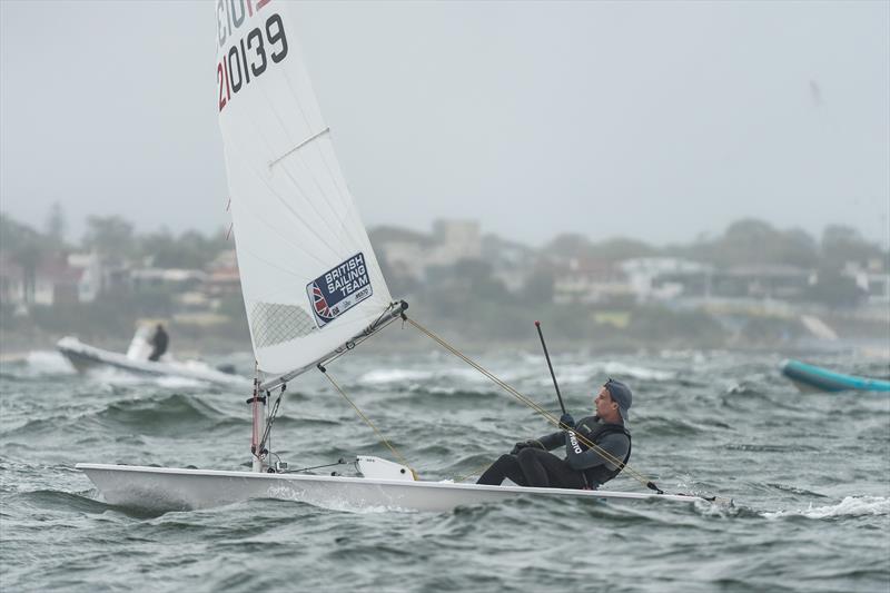 Michael Beckett on the final day of Sail Melbourne 2023 - photo © Beau Outteridge