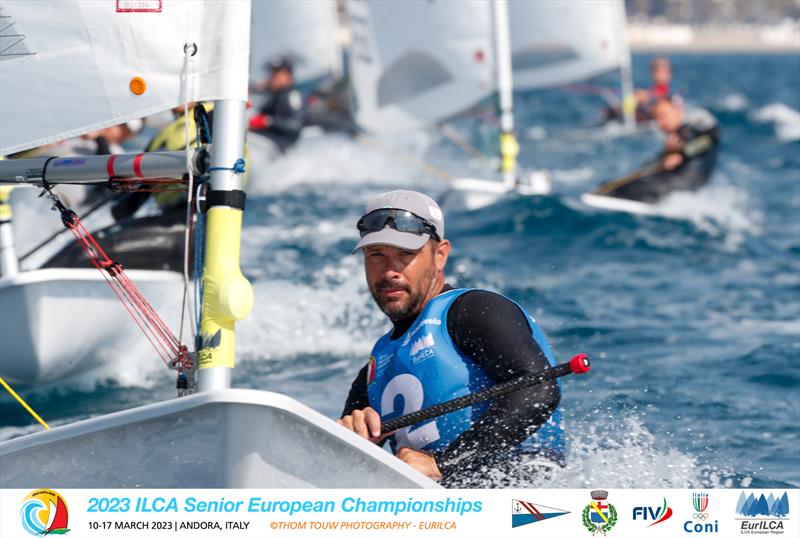 Tonci Stipanovic wins the ILCA 7 fleet at the ILCA European Championships photo copyright Thom Touw Photography / EurILCA taken at Circolo Nautico Andora and featuring the ILCA 7 class