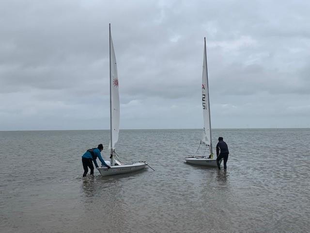 Andrew Hill Smith stops off at Whitstable Yacht Club on his sailing around Great Britain - photo © WYC