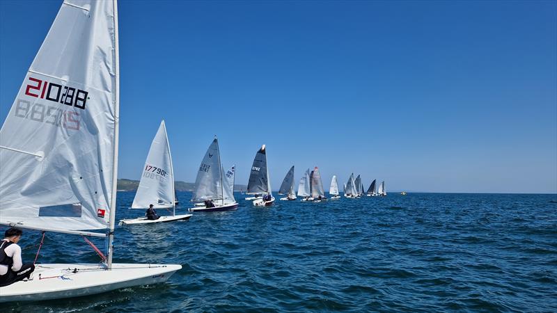 Saundersfoot Sailing Club 50th Anniversary Coppet Week photo copyright Kevin Upstill, Julia Griffiths taken at Saundersfoot Sailing Club and featuring the ILCA 7 class