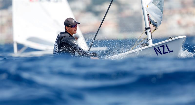 George Gautrey- Paris 2024 Olympic Sailing Test Event, Marseille, France. July 13, 2023 photo copyright Mark Lloyd / World Sailing taken at  and featuring the ILCA 7 class