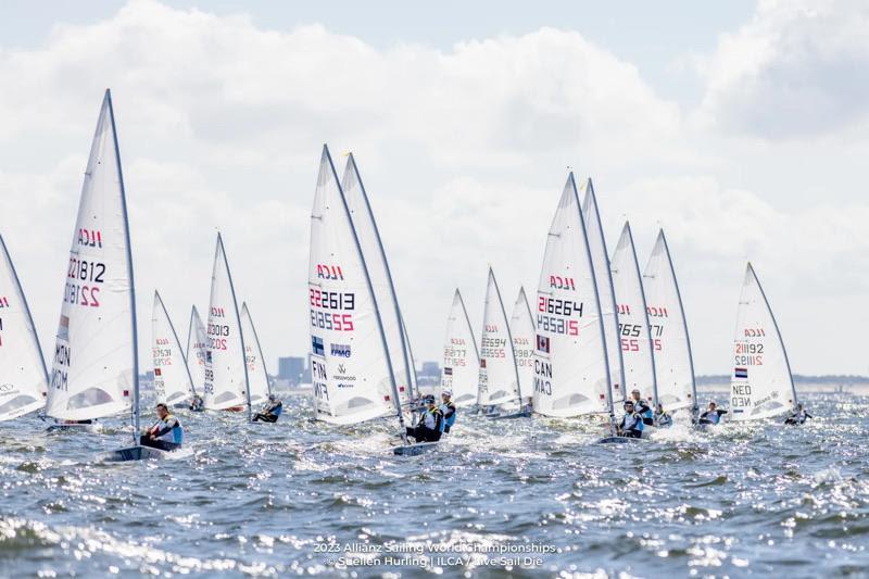 2023 Allianz Sailing World Championships Day 5 - photo © Suellen Hurling / Live Sail Die / ILCA