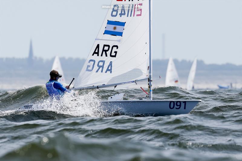 2023 Allianz Sailing World Championships Day 6 photo copyright Sailing Energy / World Sailing taken at  and featuring the ILCA 7 class