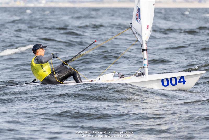 2023 Allianz Sailing World Championships Day 4 - photo © Suellen Hurling / Live Sail Die / ILCA