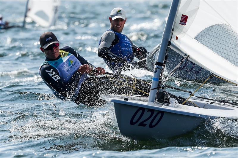 George Gautrey - NZL - ILCA 7-  Day 7, 2023 Allianz Sailing World Championships, The Hague, August 17, 2023  - photo © Sailing Energy / World Sailing