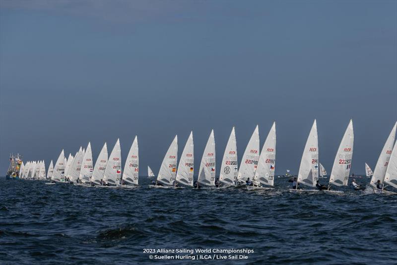 2023 Allianz Sailing World Championships Day 7 - photo © Suellen Hurling / Live Sail Die / ILCA
