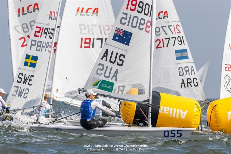 2023 Allianz Sailing World Championships Day 7 - photo © Suellen Hurling / Live Sail Die / ILCA