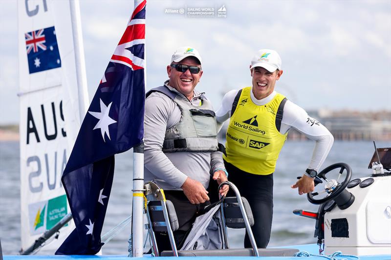 2023 Allianz Sailing World Championships Day 10 - photo © Sailing Energy / World Sailing