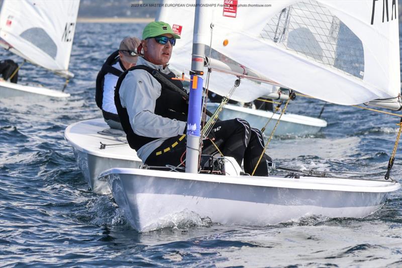 2023 ILCA Master Europeans at Douarnenez, France Day 3 photo copyright Thom Touw / www.thomtouw.com taken at Société des régates de Douarnenez and featuring the ILCA 7 class