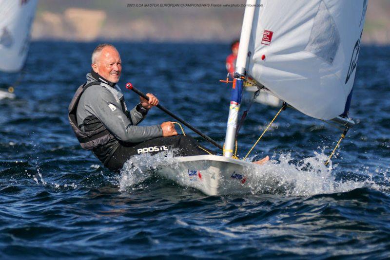 2023 ILCA Master Europeans at Douarnenez, France Day 4 photo copyright Thom Touw / www.thomtouw.com taken at Société des régates de Douarnenez and featuring the ILCA 7 class