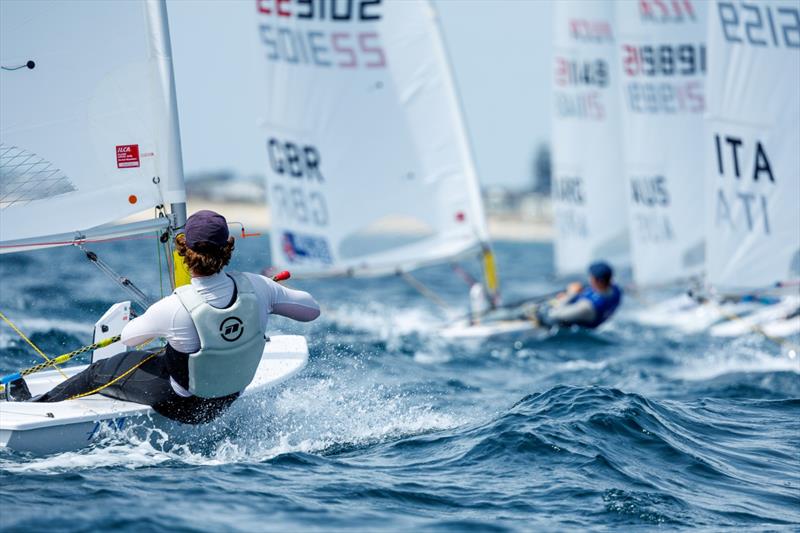 2024 ILCA Australian & Oceania Championships - Qualifying Day 2 photo copyright Jack Fletcher taken at Adelaide Sailing Club and featuring the ILCA 7 class