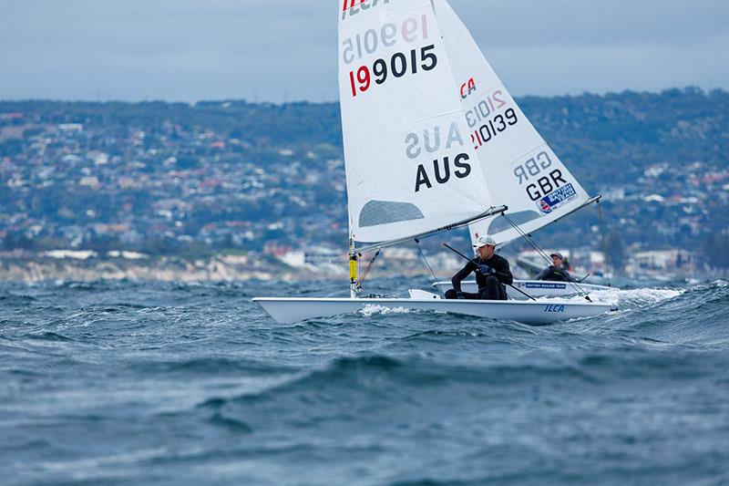 2024 ILCA Australian & Oceania Championships photo copyright Down Under Sail - Jack Fletcher taken at Adelaide Sailing Club and featuring the ILCA 7 class
