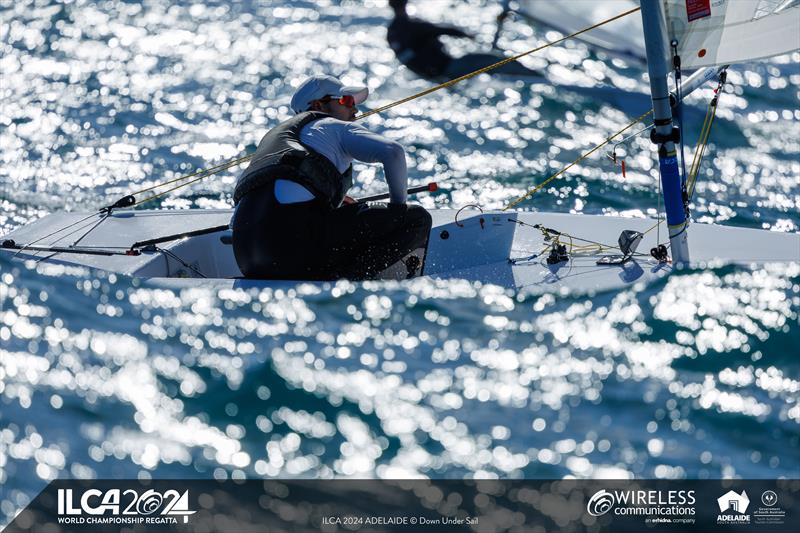 2024 ILCA 7 Men World Championship Day 2 - photo © Jack Fletcher / Down Under Sail