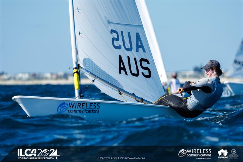 2024 ILCA 7 Men World Championship Day 2 - photo © Jack Fletcher / Down Under Sail