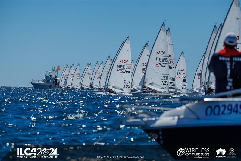 2024 ILCA 7 Men World Championship Day 3 - photo © Jack Fletcher / Down Under Sail