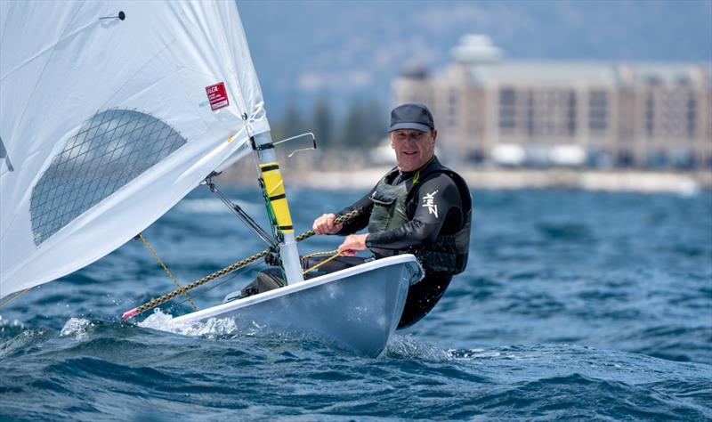 New Zealand's Luke Deegan leads the ILCA 7 Apprentice fleet after two days - 2024 ILCA Masters World Championships - photo © Harry Fisher / Down Under Sail