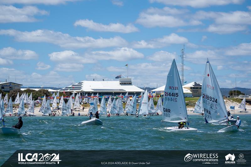 The Adelaide Sailing Club has hosted three major ILCA regattas this summer - 2024 ILCA Masters World Championships - photo © Harry Fisher / Down Under Sail