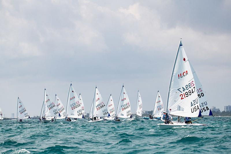 U.S. Olympic Team Trials – Sailing day 1 photo copyright Allison Chenard, US Sailing Team taken at  and featuring the ILCA 7 class